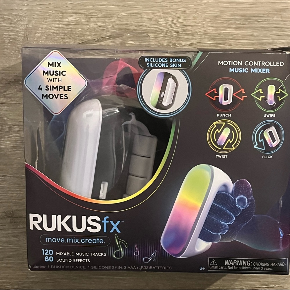 RUKUSfx Motion Controlled Music Mixer